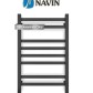 Водяна рушникосушарка NAVIN Авангард 500х800 (чорний муар) - Основні контакти 01