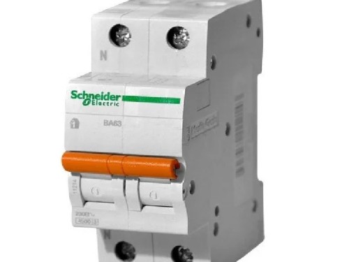 Автоматичний вимикач 11219 ВА63 1Р+N 63А - Основні контакти 03