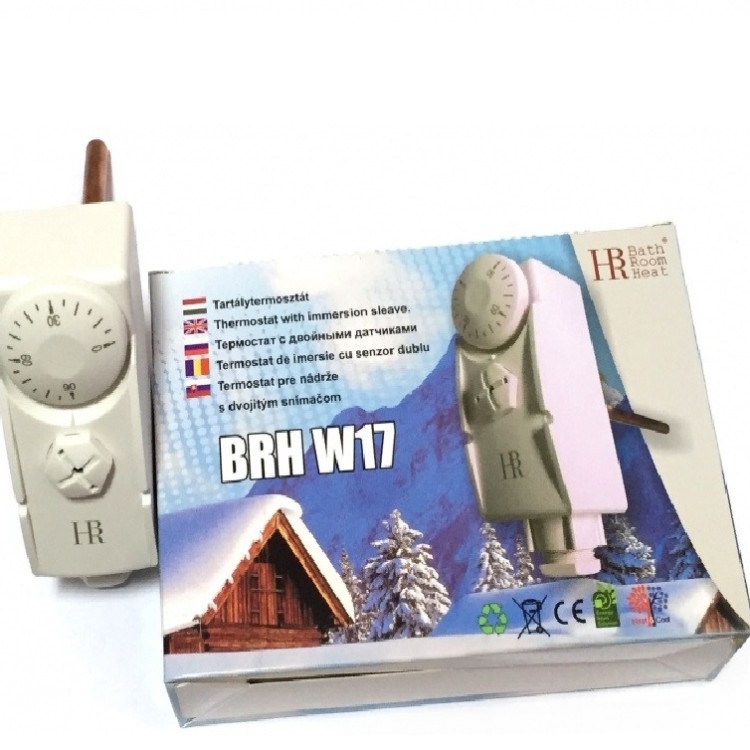 BE4HEAT BRH-W17 — Термостат накладний для труб і бойлерів із врізним датчиком - Основні контакти 04