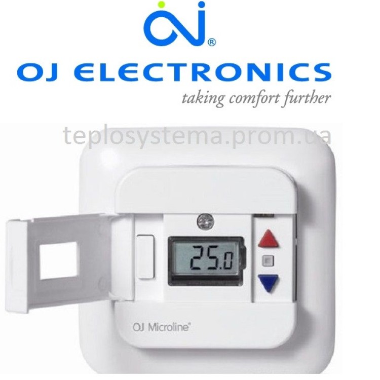 Цифровий терморегулятор для теплої підлоги OTN2-1666 OJ Electronics (Данія) - Основні контакти 02