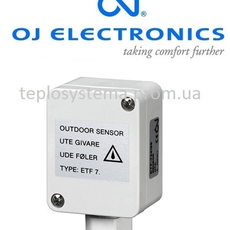 Датчик температури повітря (зовнішній) ETF — 744/99 OJ Electronics (Данія) - Основні контакти  