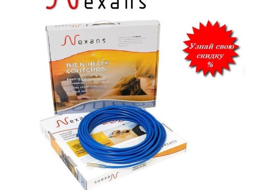 Двожильний нагрівальний кабель NEXANS TXLP/2R – 1500 Вт (8,8 м2) Норвегія - Основні контакти 02