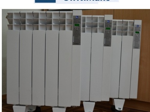 Електричний радіатор (електрородиатор) Оптимакс STANDARD — 10 секцій 1200 Вт - Основні контакти 03