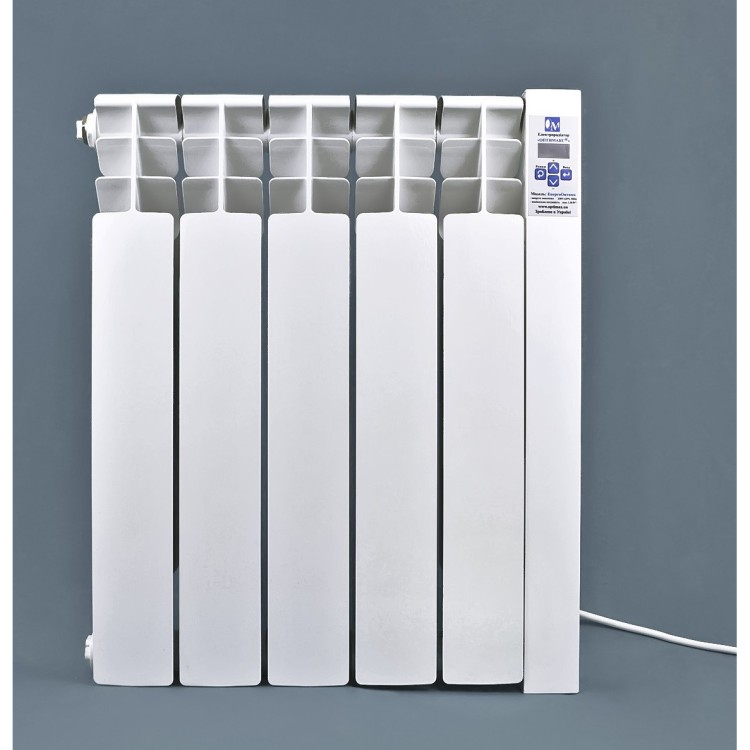 Электрический радиатор ОптиМакс  STANDARD на 5 секций 600 Вт - Основные контакты 01 