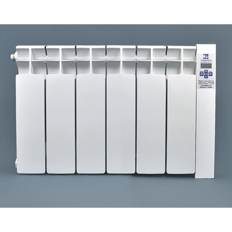 Електрорадіатор низькопальний на 6 секцій 720 Вт Оптимакс - Основні контакти 01 