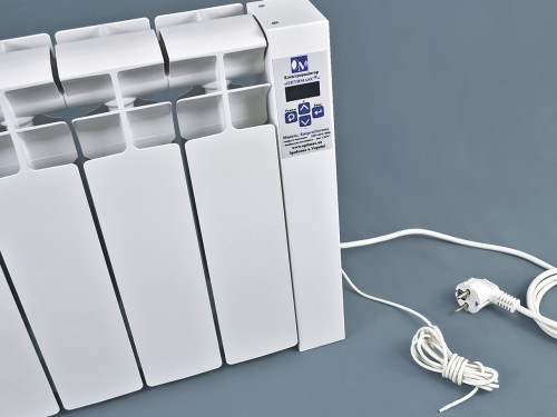 Електрорадіатор низькопальний на 7 секцій 840 Вт Оптимакс - Основні контакти 05