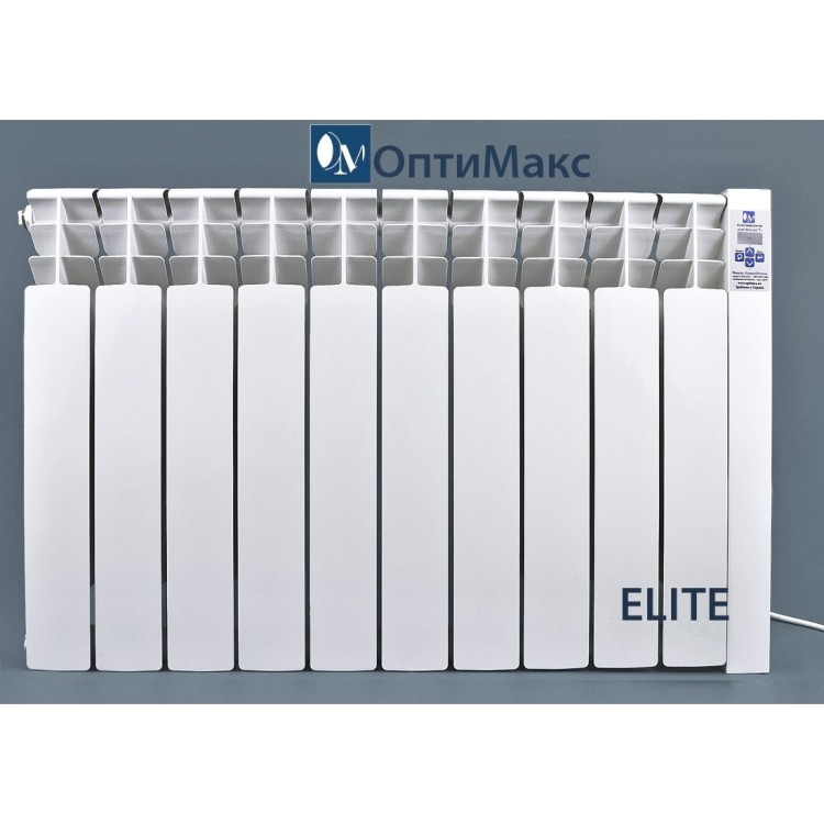 Электрорадиатор ОптиМакс ELITE на 10 секций 1200 Вт - Основні контакти 01 