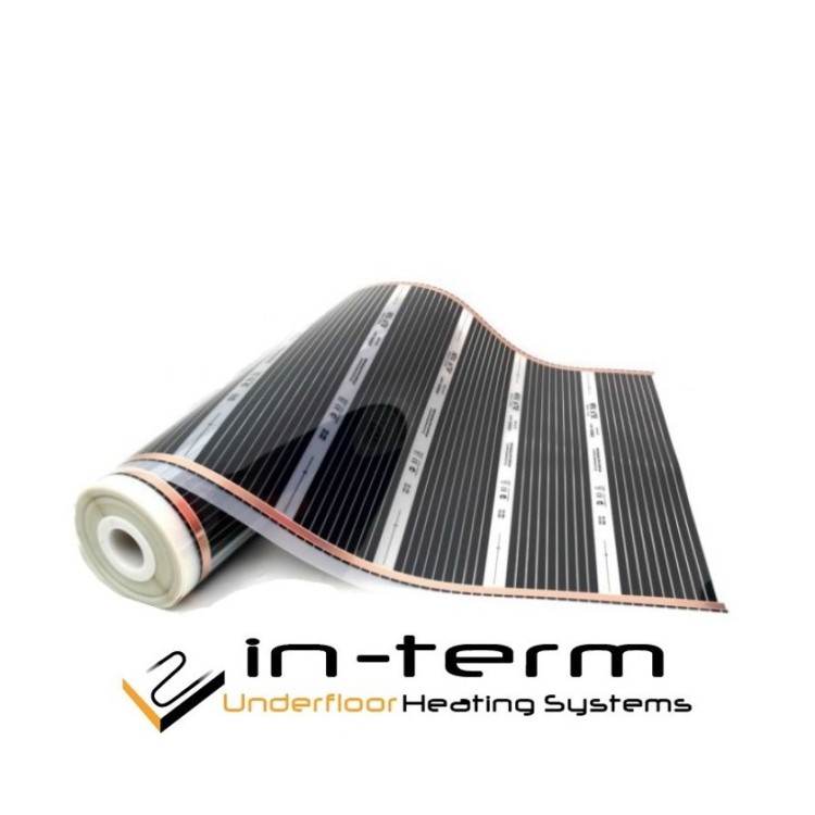 Інфрачервона нагрівальна плівка In-Therm T-305 (50 см) 220 Вт/м2 (Ю.Корея) - Основні контакти 01 