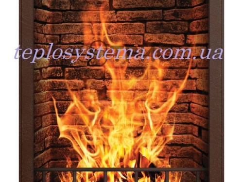 Інфрачервоний плівковий обігрівач (картина) КАМІН 3D, Тріо Україна - Основні контакти 02