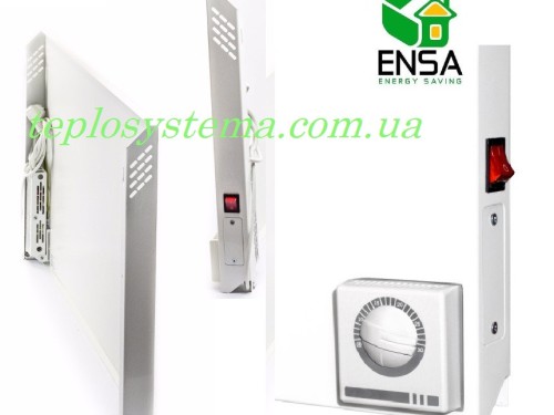 Інфрачервоний нагрівач — Теплова електрична панель ENSA P500T (Україна) - Основні контакти 03