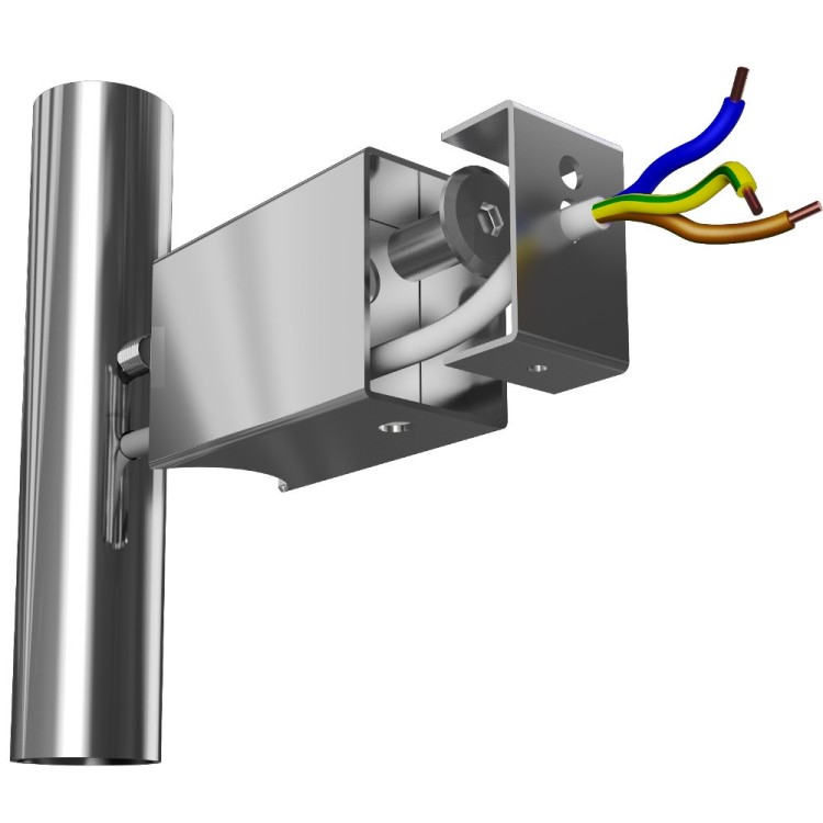 Комплект прихованого під'єднання Mario для профільної труби - Основні контакти 03