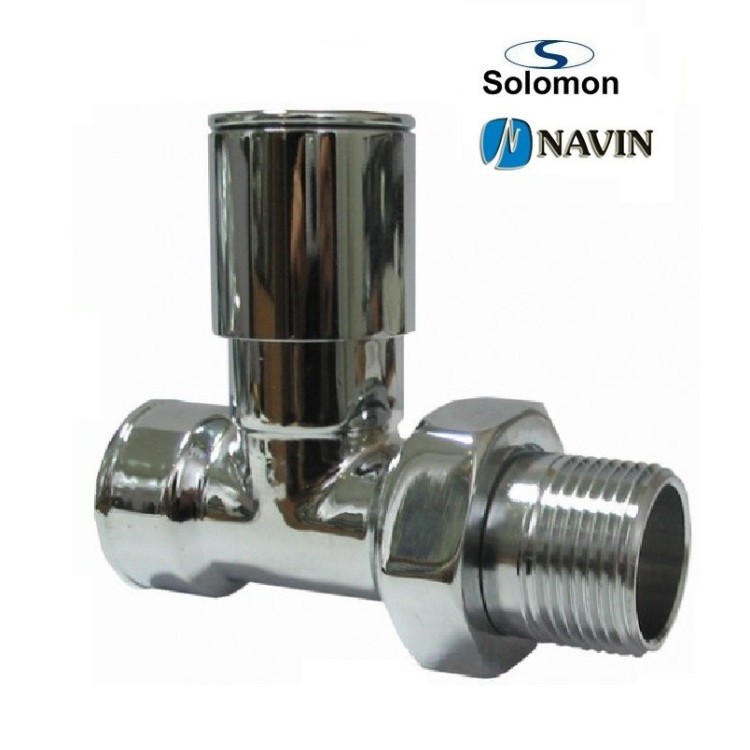 Кран прямий 3/4" вентильний для сушарки для рушників   - Основні контакти 01 