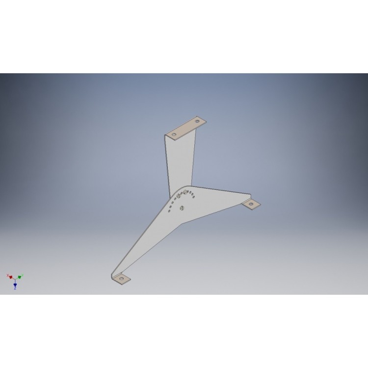 Кронштейн настінний поворотний для нагрівачів Теплів П3000 П4000 - Основні контакти 01 