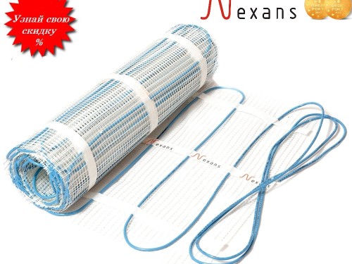 Мат нагревательный NEXANS MILLIMAT 525 Вт - 3.5 м2 (Норвегия) - Основные контакты 02