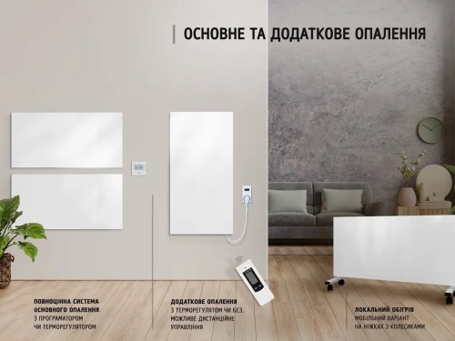 Металокерамічний обігрівач Uden — 500 "універсал" - Основні контакти 04