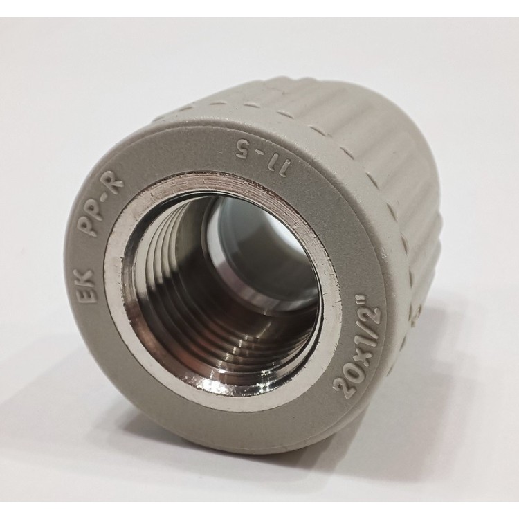 Муфта поліпропіленова PP-R 20х1/2" внутрішня WAVIN EKOPLASTIK МРВ - Основні контакти 01 