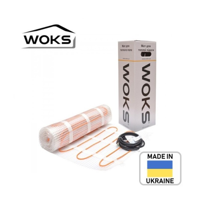 Нагрівальний  мат WoksMat 160 (2.0 м2) 320 Вт (Україна) - Основні контакти 01 
