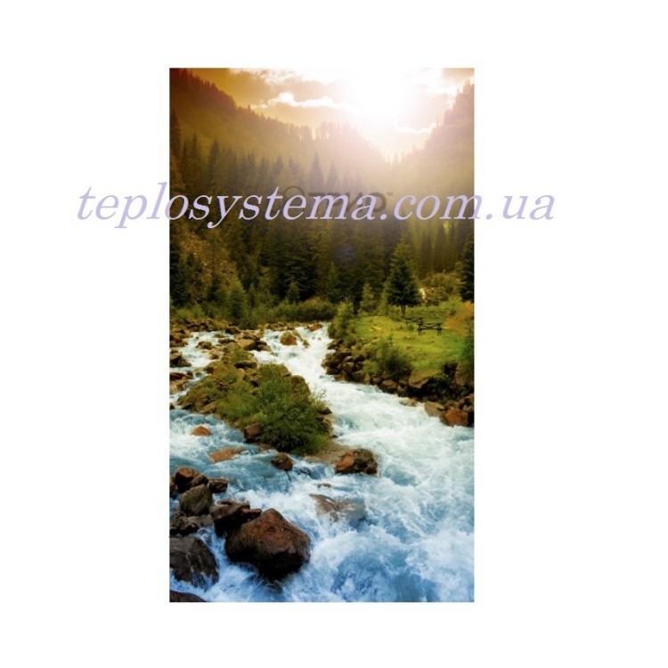 Настінний плівковий обігрівач (картина) ГІРСЬКА РІЧКА Тріо Україна - Основні контакти 01 