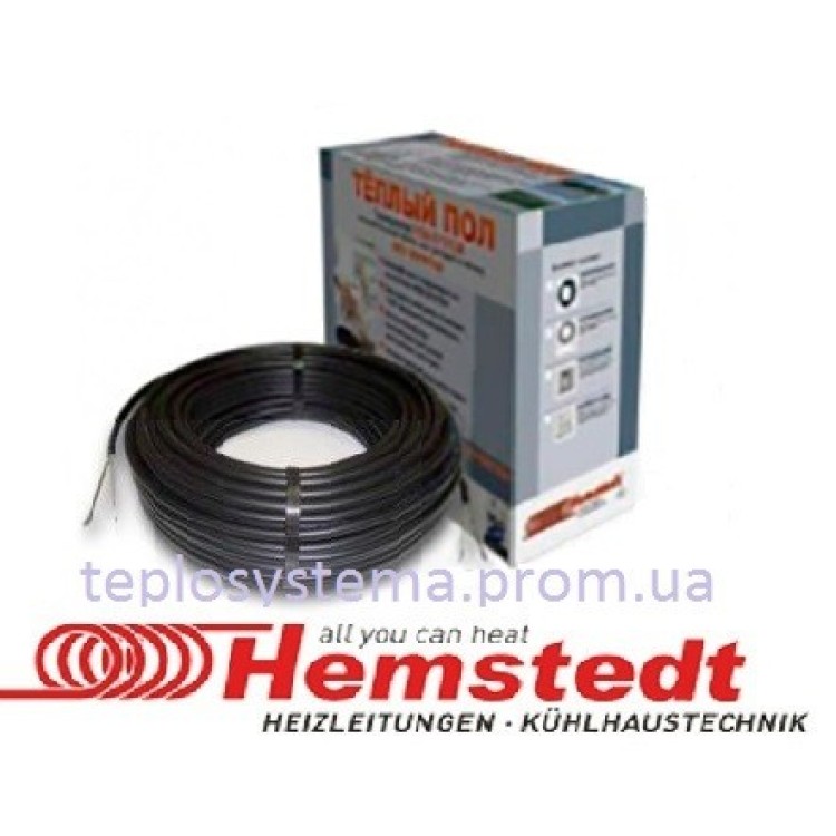 Одножильний нагрівальний кабель Hemstedt BR-IM-Z — 24,8 м 400 Вт, Німеччина - Основні контакти 01 