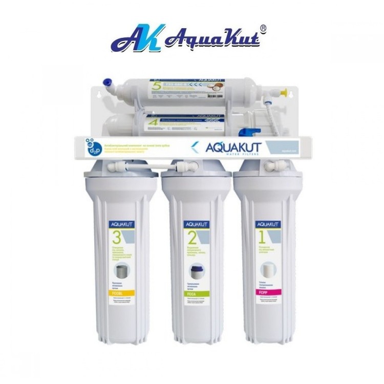 Осмос Аква Кут без помпи 50G RO-5 Е-01 з пластиковим баком 3,2G - Основні контакти  