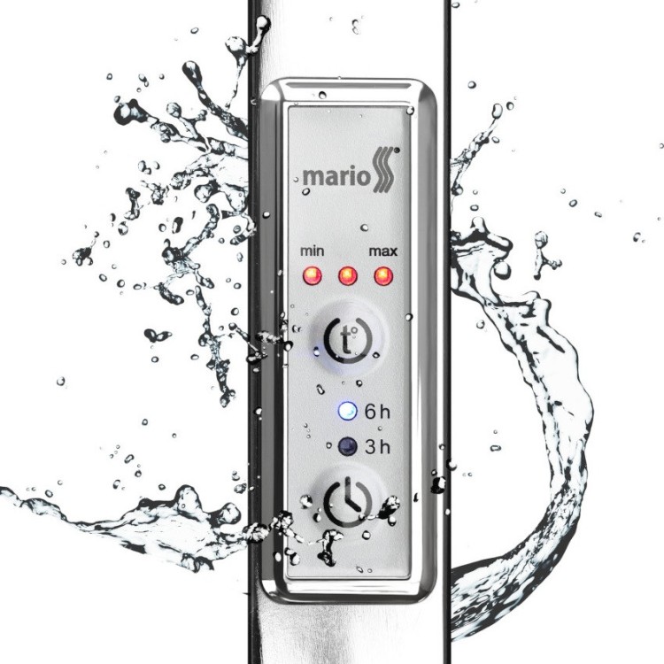 Рушникосушарка електрична MARIO Люкс Сіті-I 400х630 TR К таймер-регулятор - Основні контакти 08