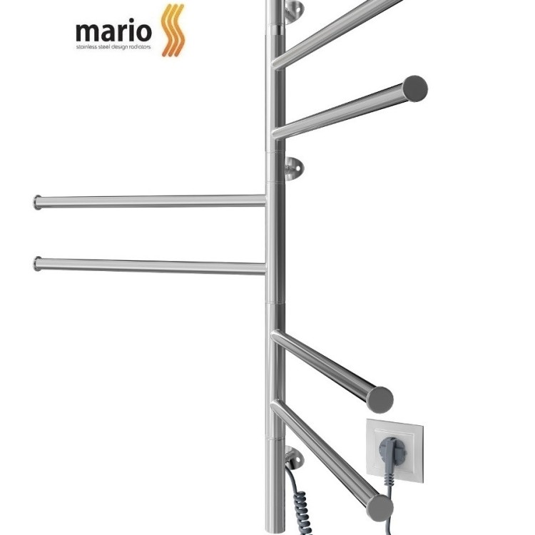 Рушникосушарка  електрична MARIO Веєр-I 800x445 TR поворотна - Основні контакти 03