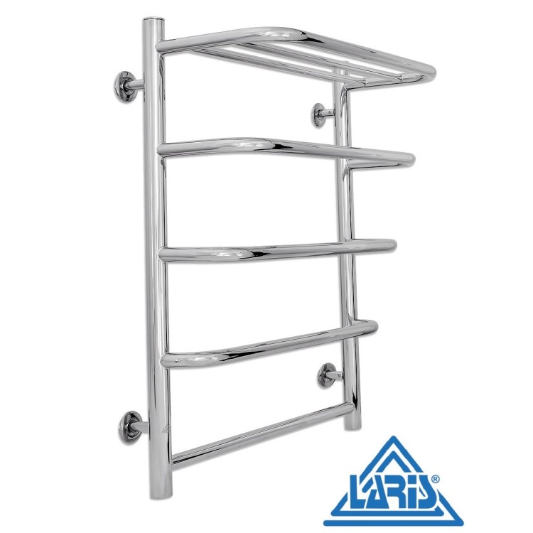 Водяна рушникосушарка  LARIS Стандарт П5 500 х 660 з полицею - Основні контакти 01 