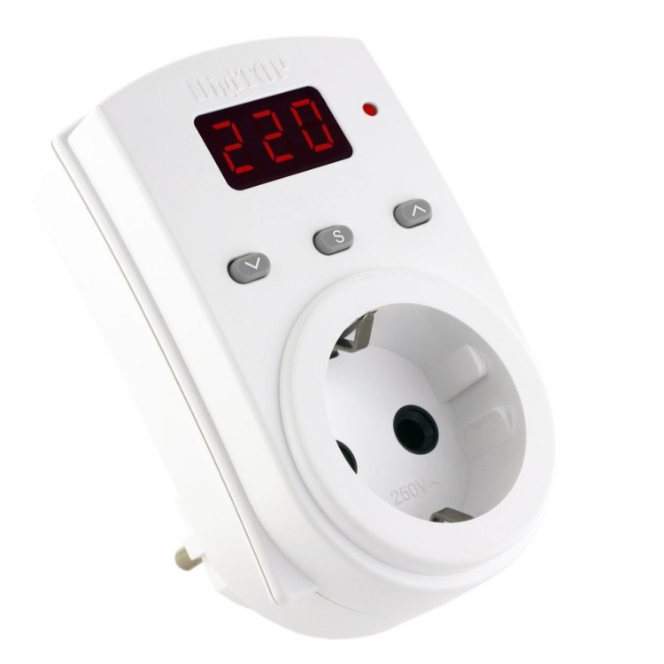 Реле напруги Vp-16AS DigiTOP в розетку - Основні контакти 01 