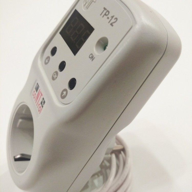 Реле напруги з терморегулятором TP - 12/3 в розетку "Новатек-Електро" - Основні контакти 02