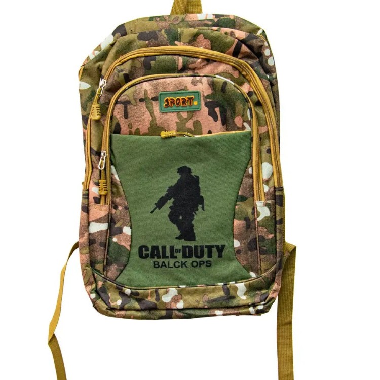 Рюкзак тактический городской на 25L "Call of Duty" камуфляж Navy Digital - Основные контакты 01 