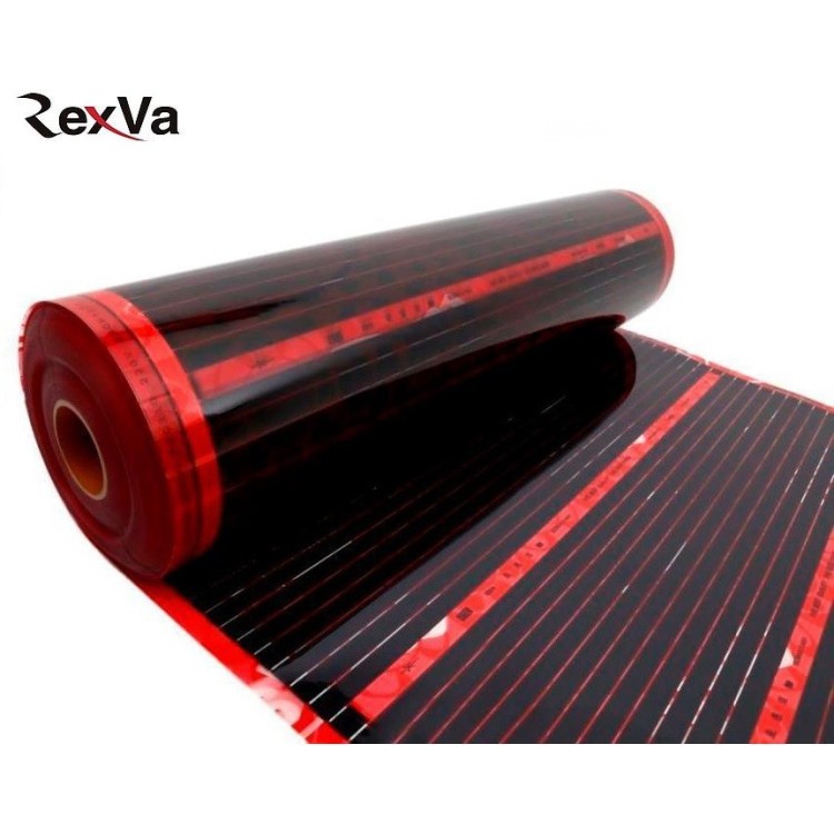 Саморегулювальна інфрачервона нагрівальна плівка Rexva XT-310 PTC (ширина 1 м) - Основні контакти 01 