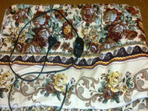 Зігрівальне простирадло (Електроматрас) EКН 2/220, 2-спальний (157 х 150 см) - Основні контакти 02