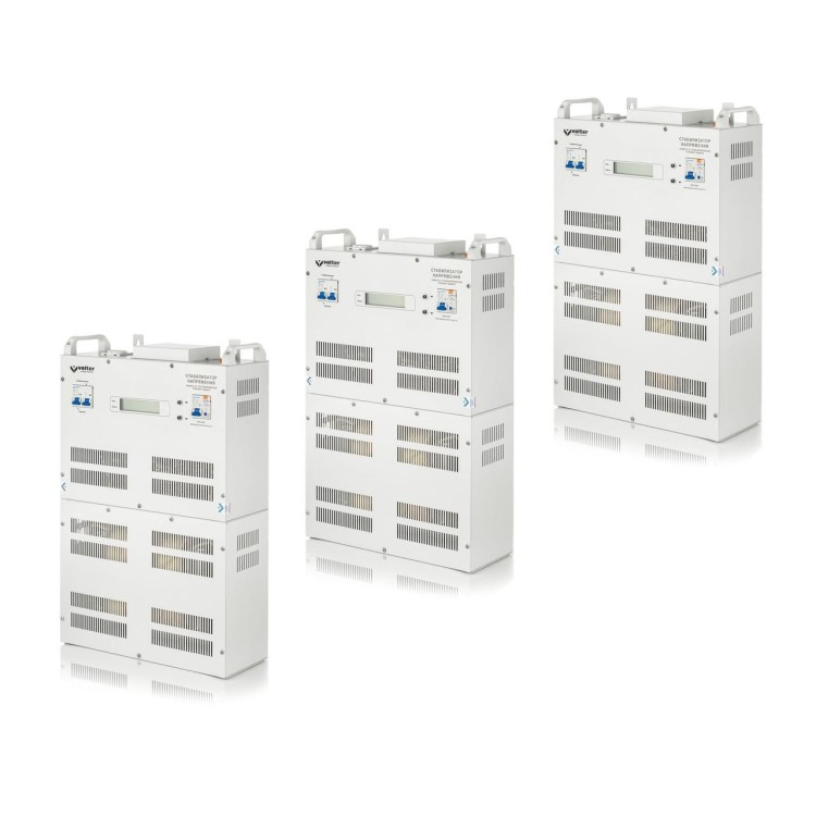 Стабілізатор напруги трифазний VolterTM-54пт (3*18) - Основні контакти  