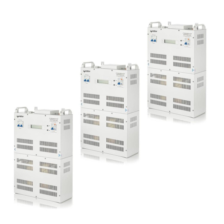 Стабилизатор напряжения трехфазный Volter™-66с (3*22) - Основные контакты  