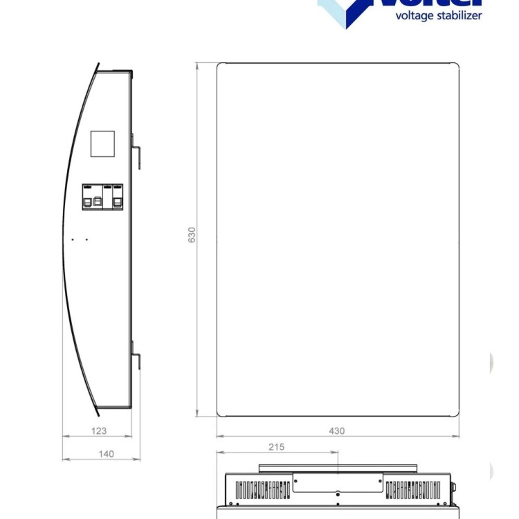 Стабілізатор напруги Volter™ Parus-7 - Основні контакти 03
