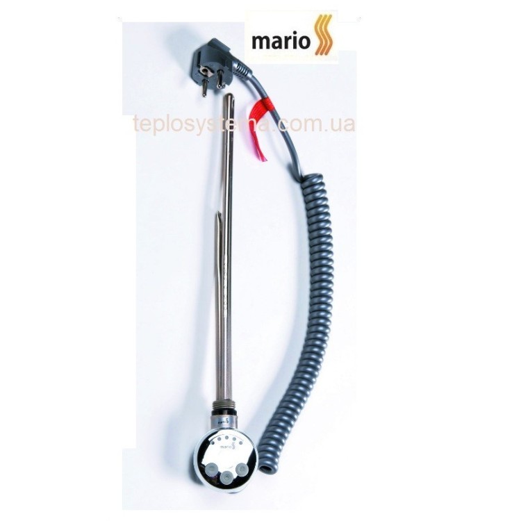 ТЕН для сушарок для рушників Mario MEG 120 Вт (з регулятором t) - Основні контакти 01 