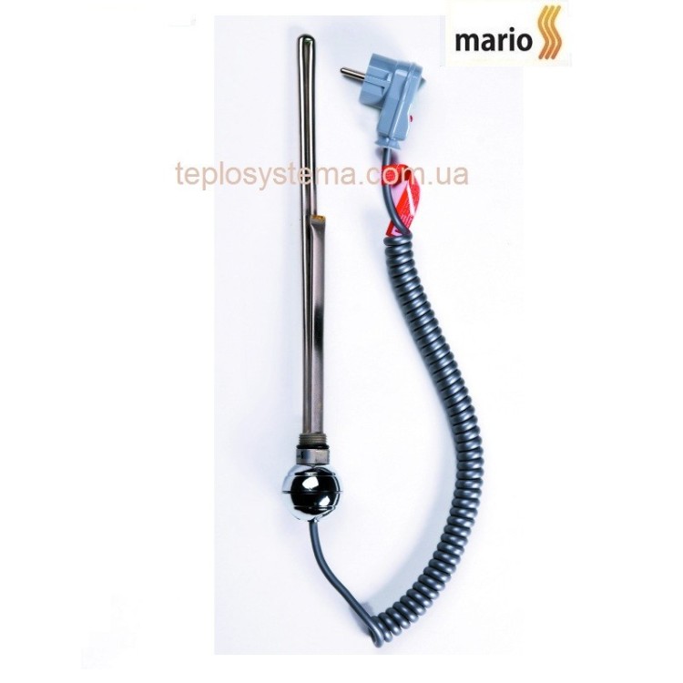 ТЕН для сушарок для рушників Mario REG 600 Вт (з обмежувачем t) - Основні контакти 01 