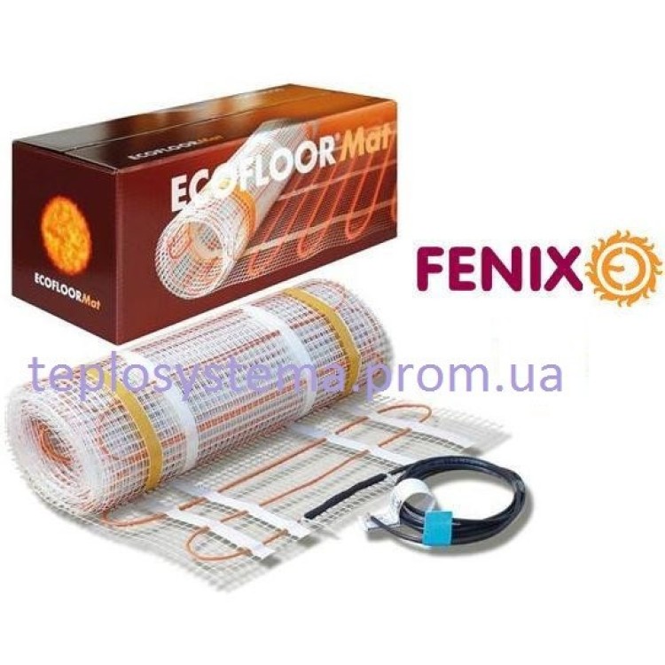 Тепла підлога — Мат нагрівальний Fenix ECOFLOOR LDTS 12 210 — 210 Вт -1,3 м2 (Чехія) - Основні контакти  