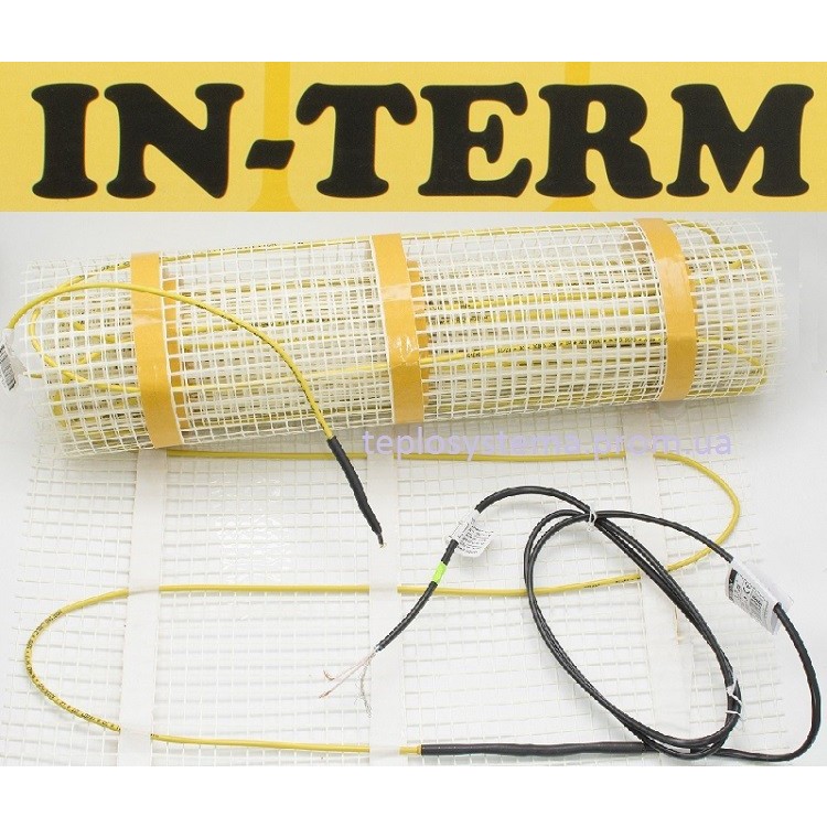 Тепла підлога — Мат нагрівальний IN-TERM 870 Вт — 4,4 м2, (Fenix Чехія) - Основні контакти 01 