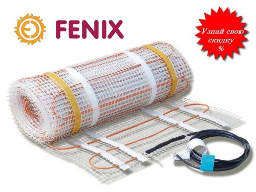 Нагрівальний мат Fenix LDTS М 160 Вт/м2 — 7,0 м2 1120 Вт (Чехія) - Основні контакти 02