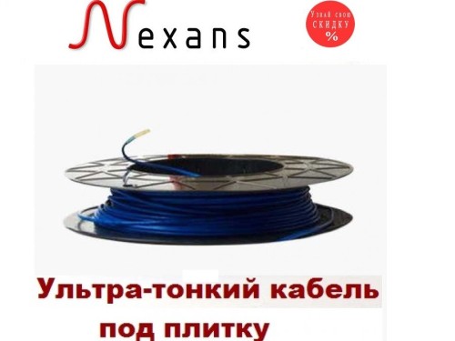 Тепла підлога Nexans Millicabl Flex 15 1200 Вт (6,1-8,0 м2) Норвегія - Основні контакти 02