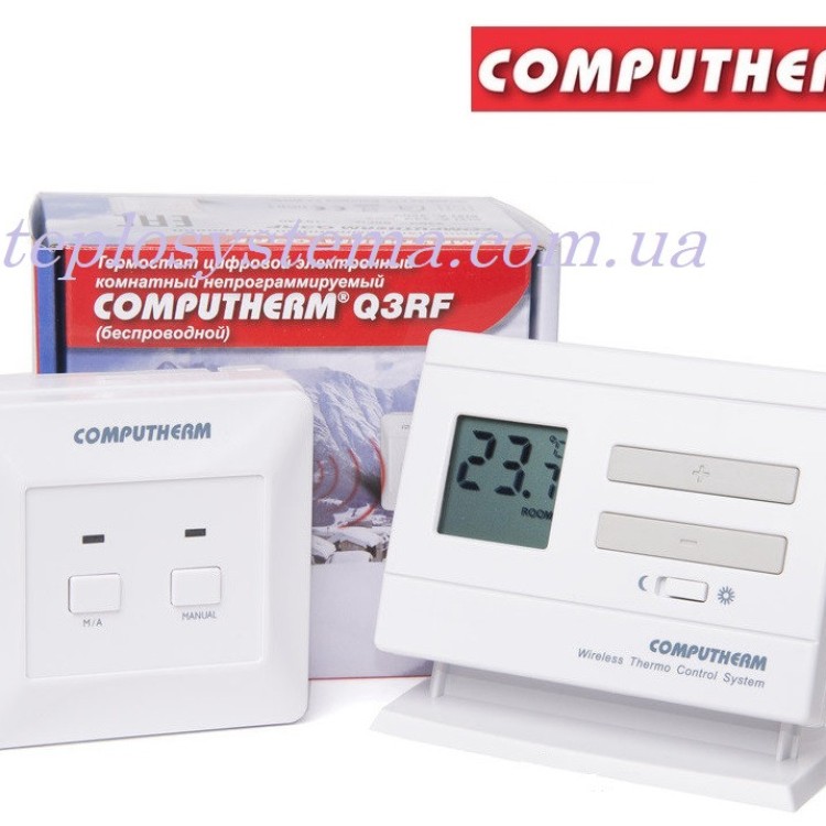 Терморегулятор цифровий Computherm Q3 RF бездротовий (Угорщина) - Основні контакти 02