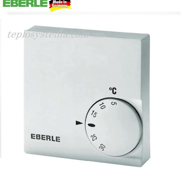 Терморегулятор для нагрівачів EBERLE RTR-E 6121 (з датчиком повітря), Німеччина - Основні контакти 01 