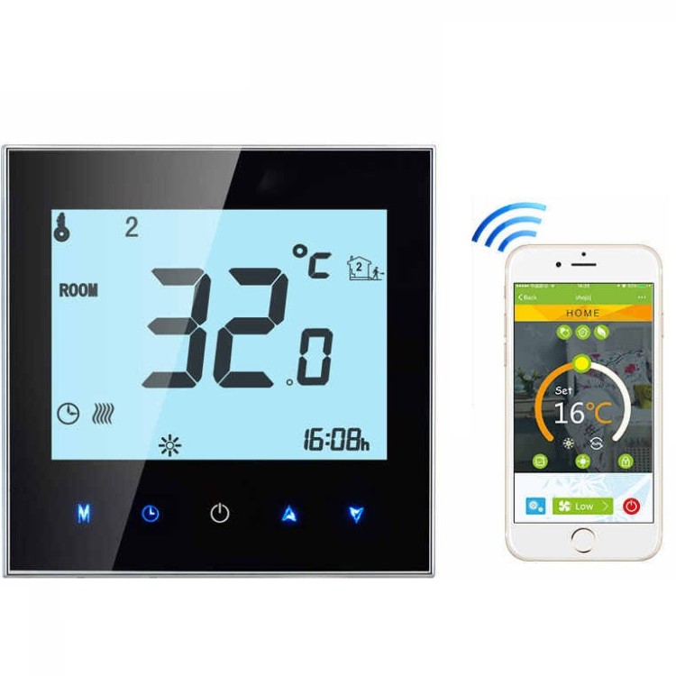 Терморегулятор програмований IN-THERM PWT 002 Wi-Fi сенсорний - Основні контакти 03