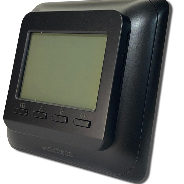 Терморегулятор програмований In-Therm WL 51 black matte (чорний матовий) - Основні контакти 01 
