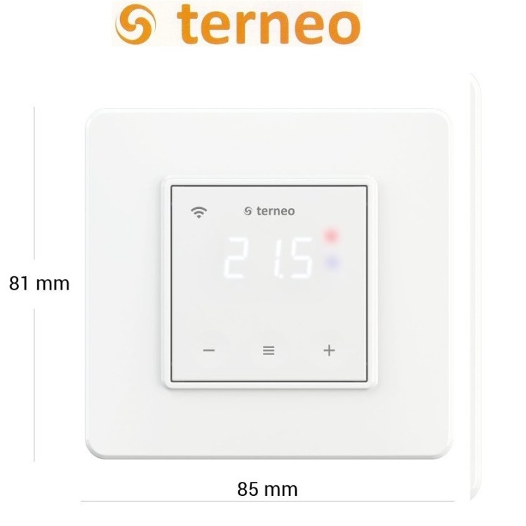 Терморегулятор Terneo SX WI-FI програмований сенсорний (DS Electronics) - Основні контакти 02