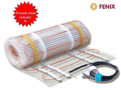 Ультратонкий нагрівальний мат Fenix Ultra СМ 150 / 6,0 м2 — 900 Вт (Чехія) - Основні контакти 02