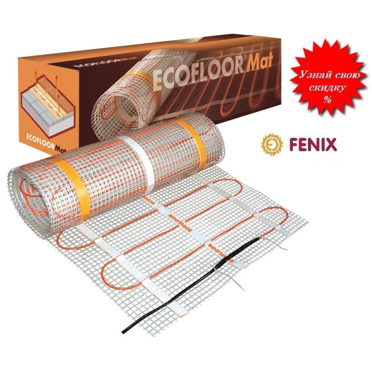 Ультратонкий нагрівальний мат Fenix Ultra СМ 150 / 9,0 м2 — 1350 Вт (Чехія) - Основні контакти 01 