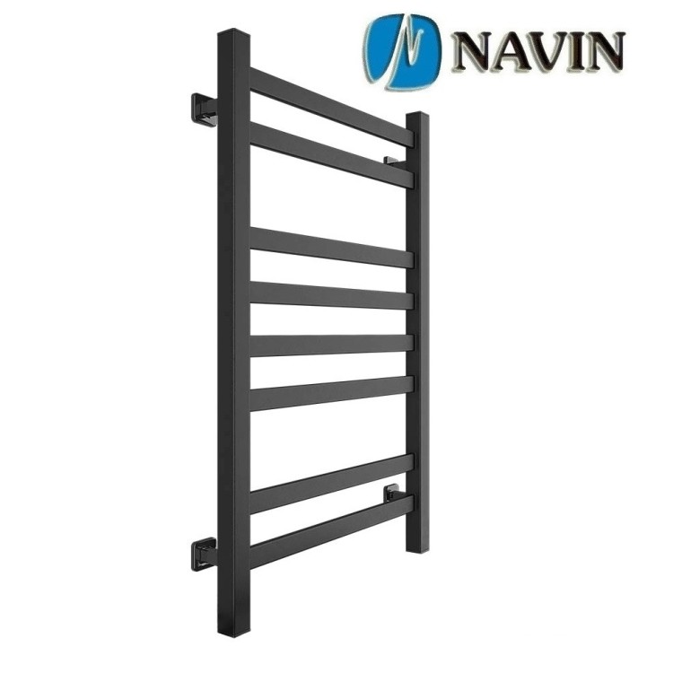 Водяна рушникосушарка NAVIN Авангард 500х800 (чорний муар) - Основні контакти 02