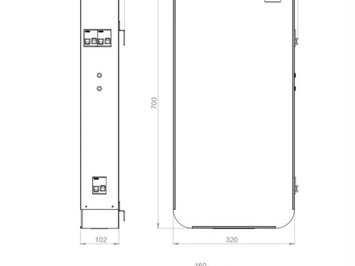 Volter Smart-R 7/3 стабілізатор напруги із вбудованим ДБЖ - Основні контакти 04